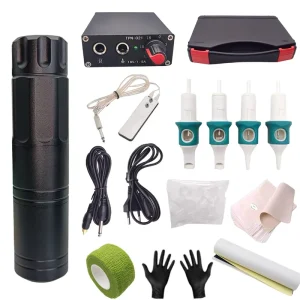 Professional Tattoo Pen Kits Permanent Makeup Needles Tattoo Machines Full Set Tattoo Kit for Artists Body Art