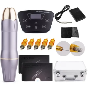 Professional Tattoo Supplies 3 4mm Stroke Rotary Tattoo Machine Kits for Eyebrow eyeline lips Tattooing and Small Tattoos