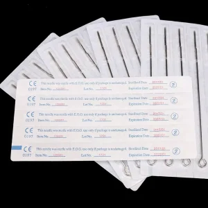Professional Tattoo Supply 50PCS Disposable Tattoo Needles 316 Stainless Steel Textured Premium Traditional Permanent Makeup