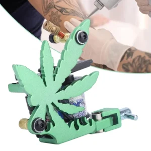 Professional V shape Alloy Tattoo Machine 10 Wrap Coils Liner and Shader Tattoo Gun Microblading Permanent Make up Tattoo Device