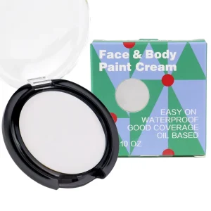Professional Vegan Non Toxic Colorful Cosmetic Face Paint Cream Sweat Proof Long Lasting Easy Wear Customized Logo Packaging