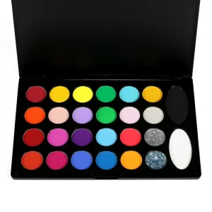 Professional Water-Based Natural High Quality Glitter Water Face Body Paint Easy To Color For Face & Body