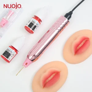 Professional Wired Permanent Makeup Tattoo Machine Pen for PMU Eyebrow Hair Stroke Microblading and Tattoo