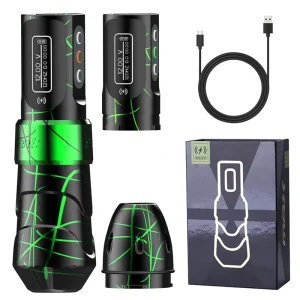 Professional Wireless Electric Tattoo Pen Machine Permanent Tattoo Rotary Pen Rechargeable Battery RCA 10000 RPM