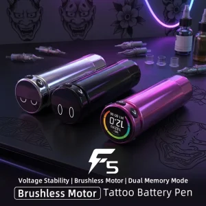Professional Wireless Elite Permanent Tattoo Machine Pen Powerful Brushless Motor Rechargeable 2000mAh Lithium Battery