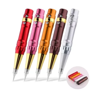 Professional Wireless Permanent Makeup Machine Pen Beauty Cartridge Eyebrow Tattoo Machine