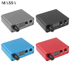 Professional Wireless Portable Tattoo Machine Power Supply Digital Rac DC Equipment Made of Durable Plastic