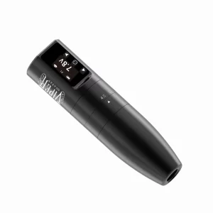 Professional Wireless Rotary Tattoo Machine Pen with Lithium Battery Disposable Cartridge Needles for Permanent Makeup