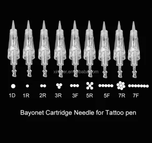 Promotional Permanent Makeup Cartridge Needle Micro Eyebrow Tattoo Needles Cartridge
