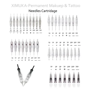 Promotional Tattoo Needles Microbalding Permanent Makeup Eyebrow Tattoo Machine Needles Cartridge