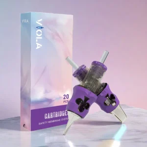 Purple Viola Tattoo Needles 20pcs Pack Disposable Tattoo Cartridge Needle 3RLT Cartridges