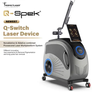 Q Switch Laser Nd Yag Laser Tattoo Removal Pico Laser Machine for Carbon Peel Skin Rejuvenation Pigment Removal