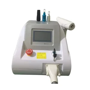 Q Switch NdYag Laser Tattoo Removal Machine 1064nm Wavelength 500W High Power Stationary Design 3 Wave Carbon Peeling Commercial