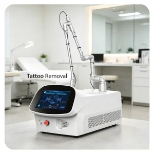 Q switch Laser Tattoo Removal Device Portable Pigment Remover for Beauty Salon Skin Rejuvenation Spot Removal Face Clean Brush