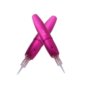 QUATAT VIPER Microblading OEM PMU ELISE 4 Tattoo Cartridge Pen in Pink Color With 2.9mm Stroke