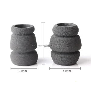 QY Custom 31 41 50mm Anti slip Self adhesive Cutting Sponge Foam Tattoo Machine Pen Handle Covers