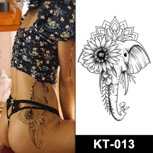 QYTAT Women Sexy Tattoo Designs Water Transfer Fake Adult Temporary Tattoo