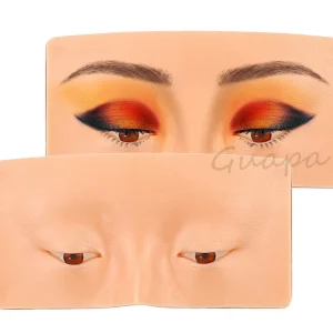 Quality 5D Eyebrow Makeup Practice Skin Permanent Makeup Tattoo Eyeliner Practice Pads for Beauty Makeup Training Supplies