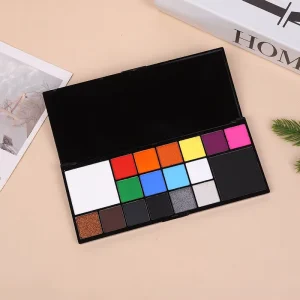 Quick Drying 18-Color Portable Paints Water-Soluble Face Painting Supplies