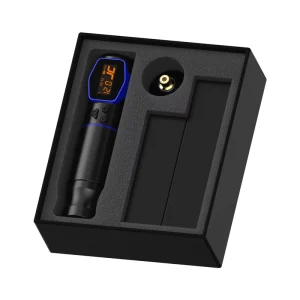 RCA Aluminium Alloy Wireless Tattoo Pen Rechargeable Professional Tattoo Kit Electric Machine for Body Art