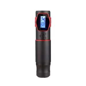 RCA Wireless Pen Tattoo Machine All-in-One Motor Battery Tattoo Equipment with Fogging and Cut Line Features