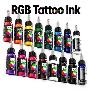 RGB 14 Colors Tattoo Ink Kits Set 30ml Bottle Professional Tattoo Ink Equipment for Tattoo Machine