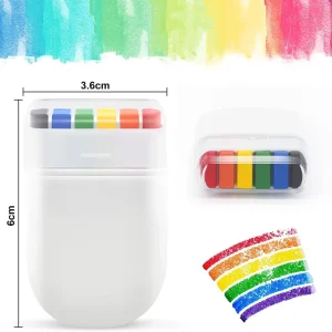 Rainbow Face Body Paint Stick Painting Paste Waterproof Body Face Paint Makeup