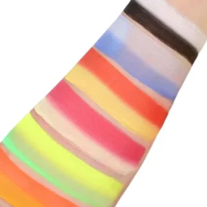 Rainbow Natural Plant-Based Face Paint Kit for Children Body Painting Palette Halloween Makeup