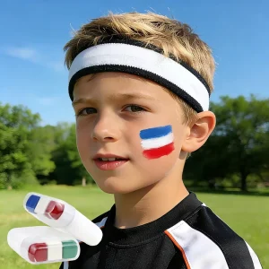 Rainbow Pride Face Paint Crayon Stick Oil Based Washable Non-Irritating Body Paint for Pride Month Festival Parades