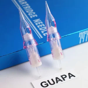 Ready to Ship Long Tip Universal Tattoo Needles with Safety Membrane Disposable Tattoo Cartridge for Permanent Makeup