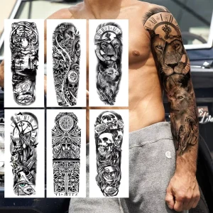Realistic Long-lasting Water Transfer Custom Printed Temporary Tattoo Stickers