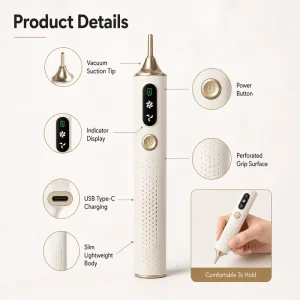 Rechargeable Diamond Painting Pen With 500mAh Battery for No Wax Diamond Bead Pickup and DIY Art