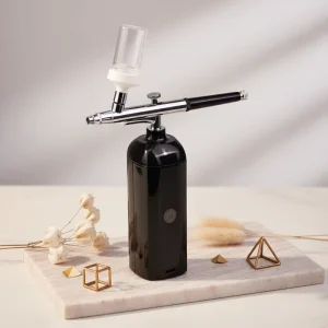 Rechargeable Facial Airbrush Compressor Kit for Hydration Anti aging Makeup Foundation Skin Care Ampoule Airbrush