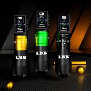 Rechargeable LBB S30 Max Wireless Pen Machine Kit Large Screen Dotwork Tattoo Pen Permanent Makeup