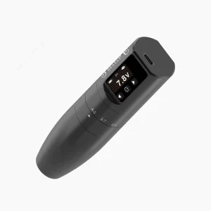 Rechargeable Lithium Battery Coreless Motor Aircraft Aluminum Tattoo Gun Wireless Electric Pen Adjustable Tattoo