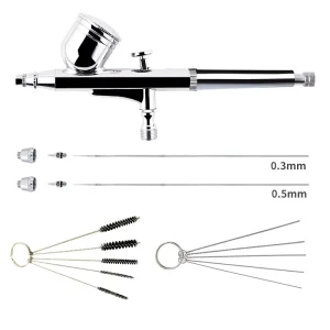 Rechargeable Wireless Airbrush Gun for Salon Tattoo Art Design and Temporary Hair Dye
