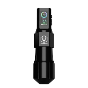 Rechargeable Wireless Power Supply Tattoo Pen Kit and Tattoo Machine for Makeup Body Art with Rechargeable Battery