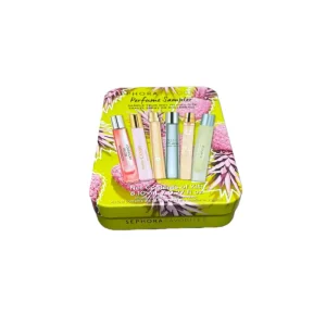 Rectangle Shape Glossy Surface Cosmetic Lotion Makeup Packaging Tin Box Can Lipstick Paint Eyebrow