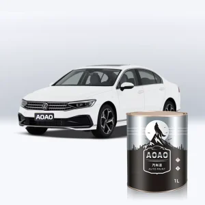 Refinish Polyurethane Liquid Coating Paint for Magotan 95% Match Code LC9X Black LA7W Silver VW for Body Repair Car