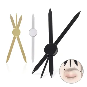 Reusable Eyebrow Mapping Ruler Positioning Tool Stencil Measures Microblading Permanent Make up Tattoo Supplies