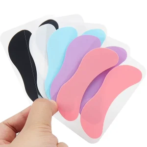 Reusable Silicone Eye Pads Colorful Washable Under Eye Patch for Eyelash Extensions Skin Care Permanent Makeup Accessories