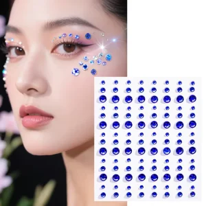 Rhinestone Adhesive Face Jewel Stickers Makeup For Women Lady Face Paint