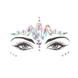Rhinestone Face Jewels Forehead Crystal Gem Stones Temporary Stickers Diamond Painting