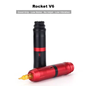 Rocket V6 Tattoo Machine RCA Interface Power Motor Rotary Tattoo Machine Pen Kit