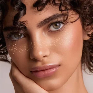 Rose Gold Freckles Temporary Tattoo Sticker Makeup Decor Body Art Printed Paper Material