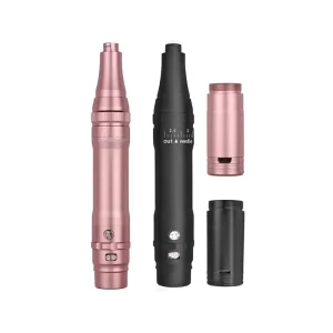 Rose Gold Wireless Permanent Makeup Machine with Needles