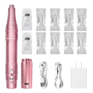 Rotary PMU Tattoo Machine Pen DC Interface Black Permanent Makeup Tattoo Gun for Eyebrow Lip Body
