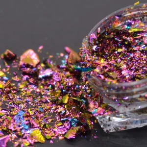 SHYZ Duochrome Chameleon Flake Lipstick Ceramic Permanent Makeup Cosmetic Mica Powder Pigment for Nail and Paint Use