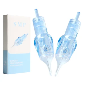 SMP Disposable Tattoo Needle Cartridge Safety Membrane Tattoo Cartridge for Permanent Makeup Eyebrows Lips