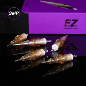 SMP Needles EZ V Select Aura 1RL Permanent Makeup Cartridge Needles OEM Scalp Hair Tattoo Needles Cartridge for SMP
